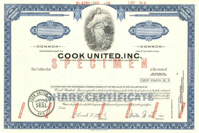 Cook United, Inc.